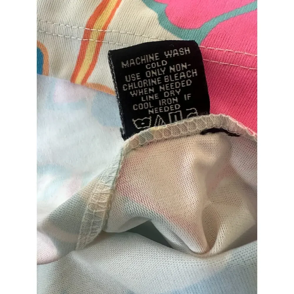 Tolani Long Sleeve Collared Maxi Dress W/ Pockets Tropical Print XS Oversized - Picture 10 of 14